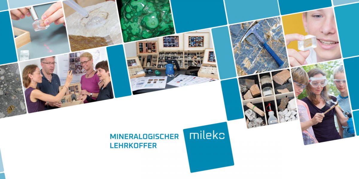 blatteins, Freiburg gestaltet für den mineralogischen Lehrkoffer im Auftrag der DMG, Tutsek Stiftung
